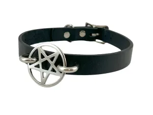 1" Pentagram 3/4" Choker