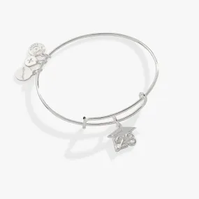 2023 Graduation Cap Charm Bangle Bracelet