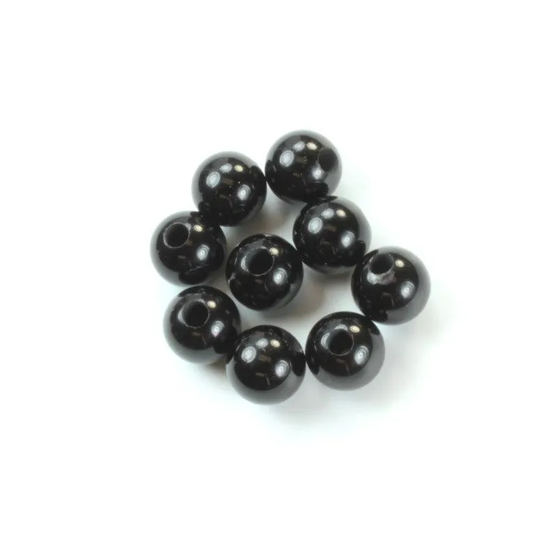 8mm Gemstones with 2.5mm Hole (Sold in Packs of 10)