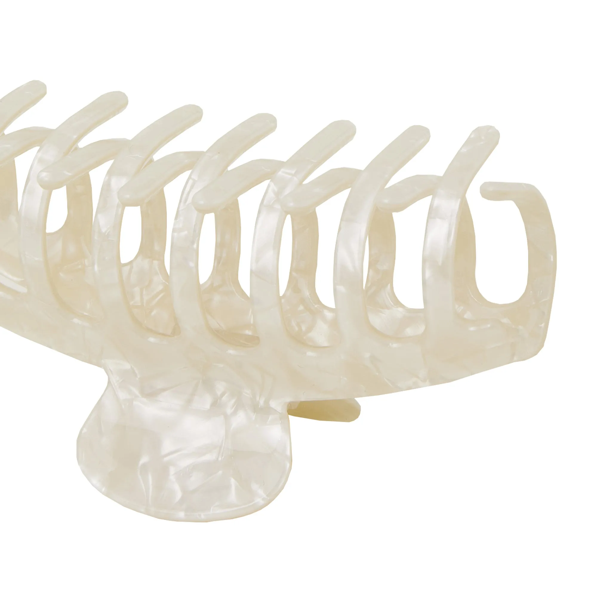 Accessorize London  Ivory Pearlescent Claw Clip