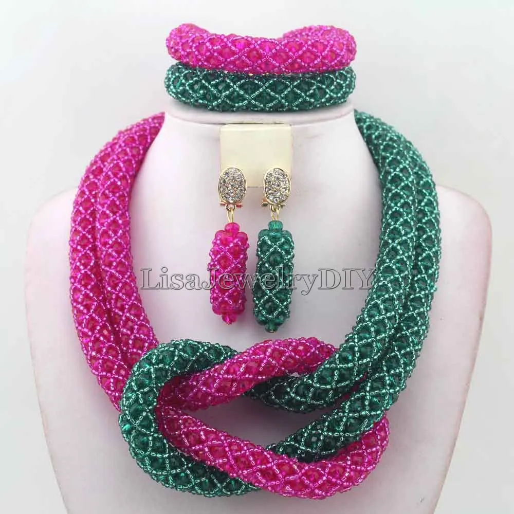 African and Asian Women Choker Necklace Jewelry set