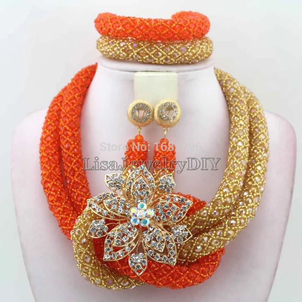 African and Asian Women Choker Necklace Jewelry set