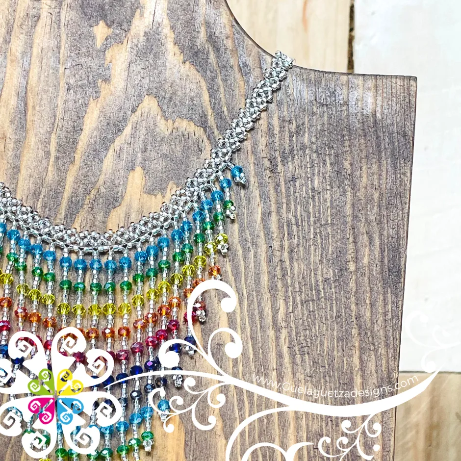 Beaded Cascade Choker