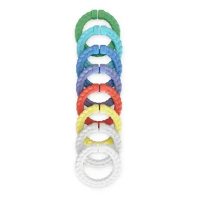 Bitzy Bespoke Itzy Rings™ Linking Rainbow Rings