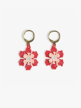 Blossom Drop Earrings Poppy