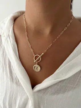 BRYNNA COIN NECKLACE