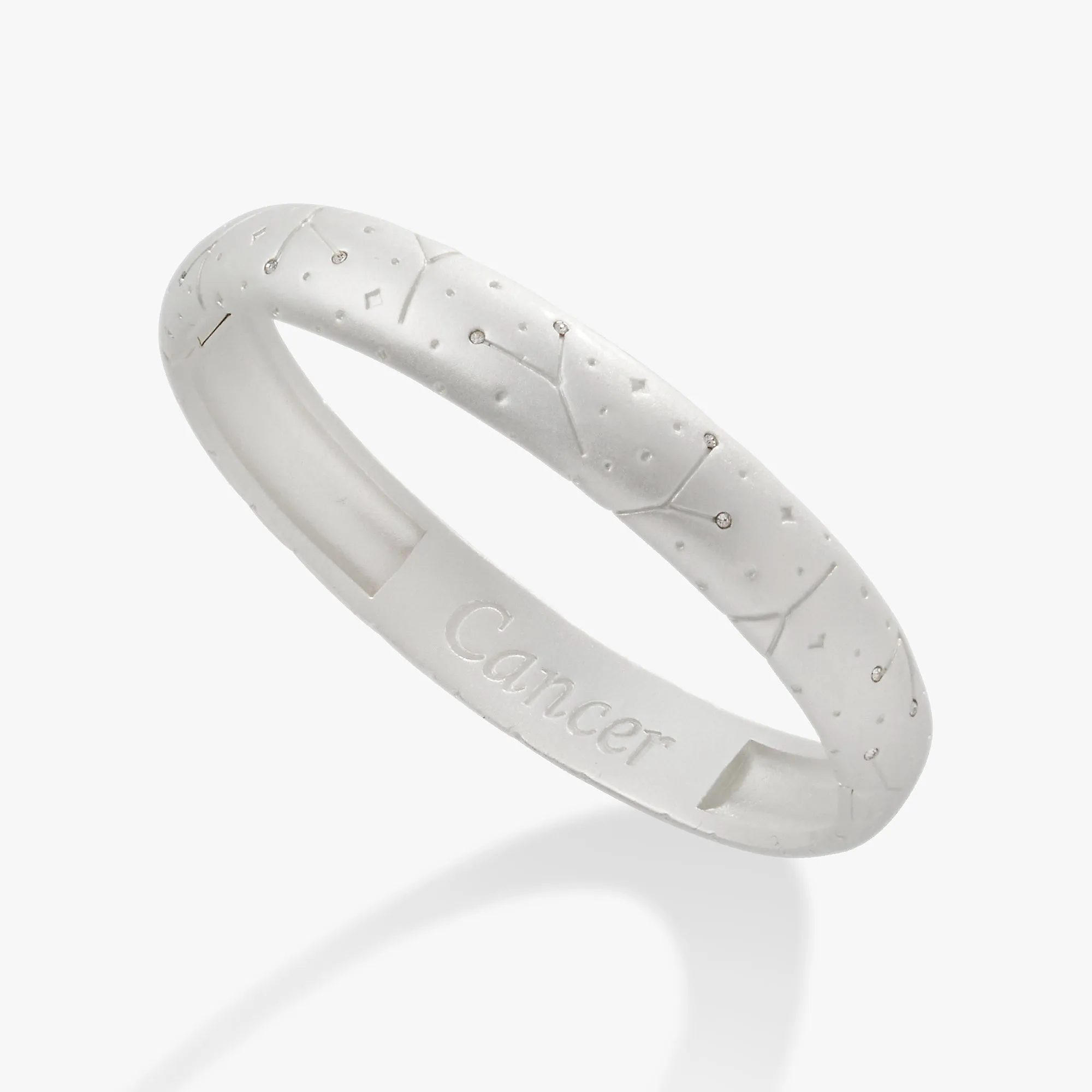 Cancer Zodiac Hinge Bangle