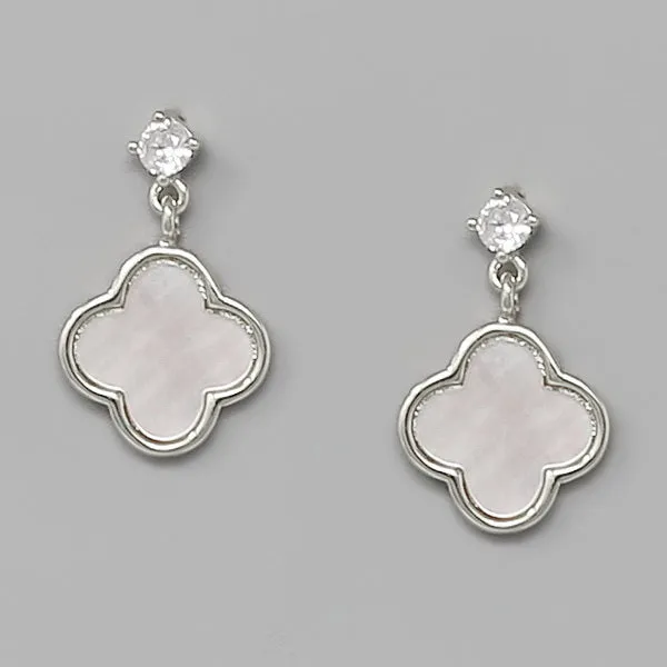 Clover Drop Earrings