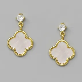 Clover Drop Earrings