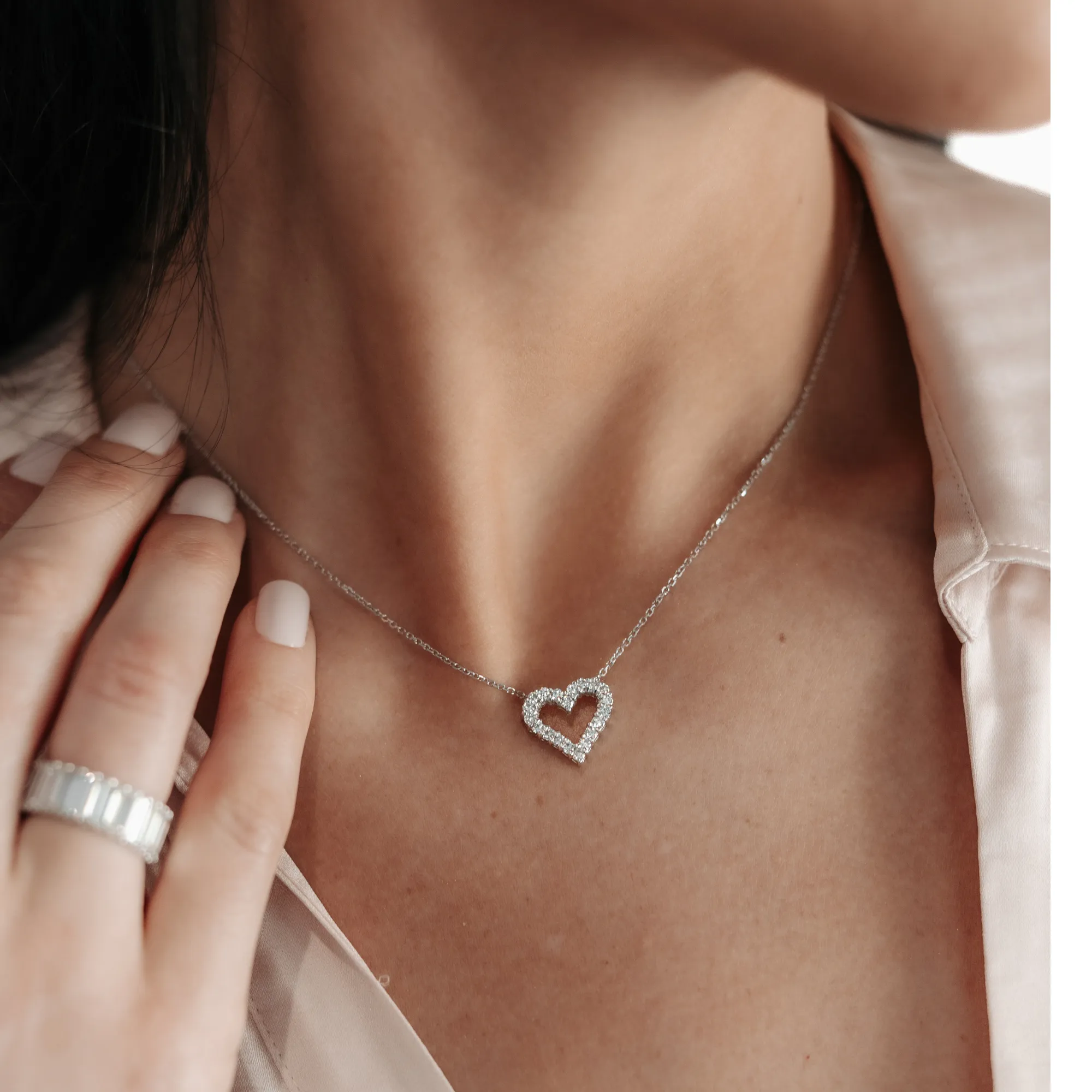 Diamond Heart Pendant