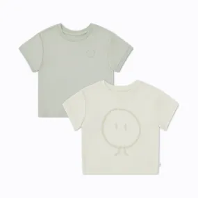 Drop Shoulder Tee 2 Pack