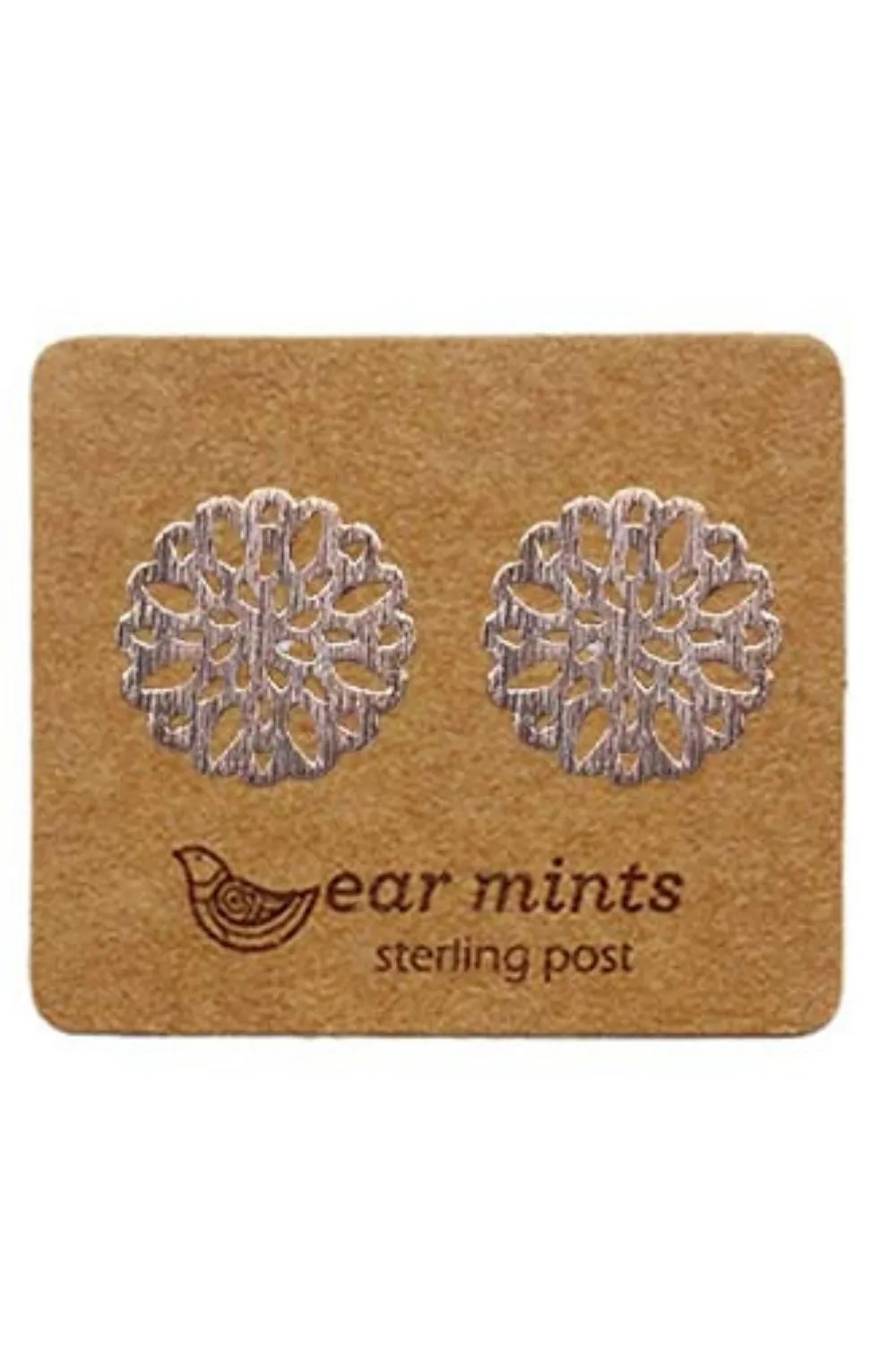 Ear Mints Brushed Filigree | Rose Gold