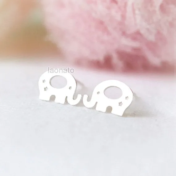 Elephant Earrings