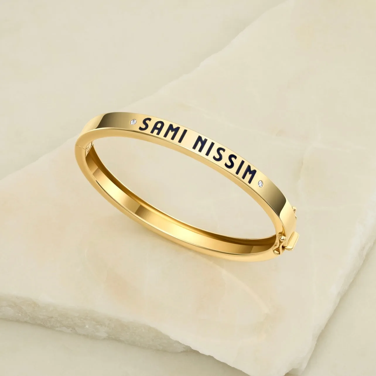 Enamel Personalized Bangle