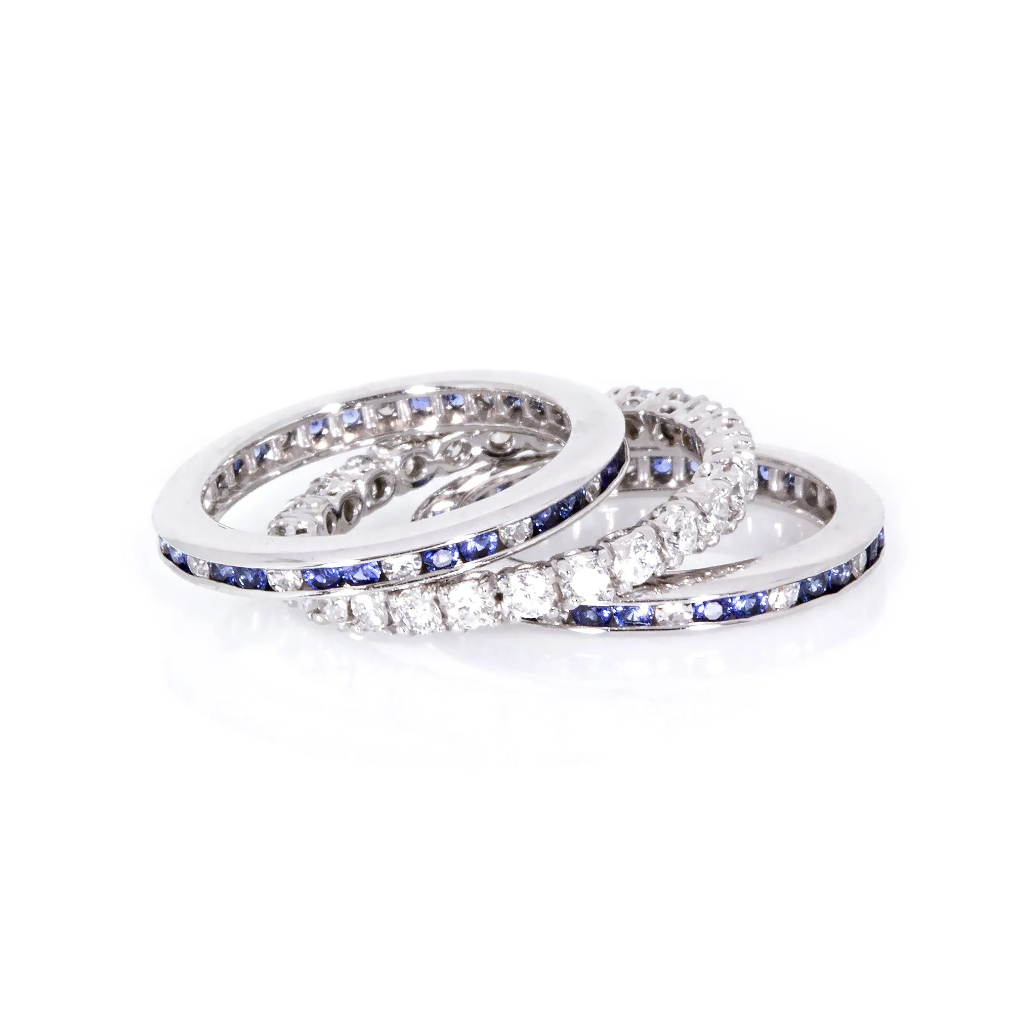 Eternity Bands - Diamonds and Other Gemstones