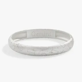 Gemini Zodiac Hinge Bangle