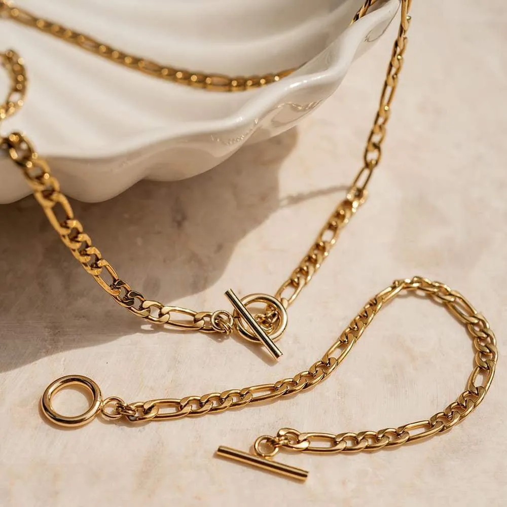 Gold Figaro Necklace