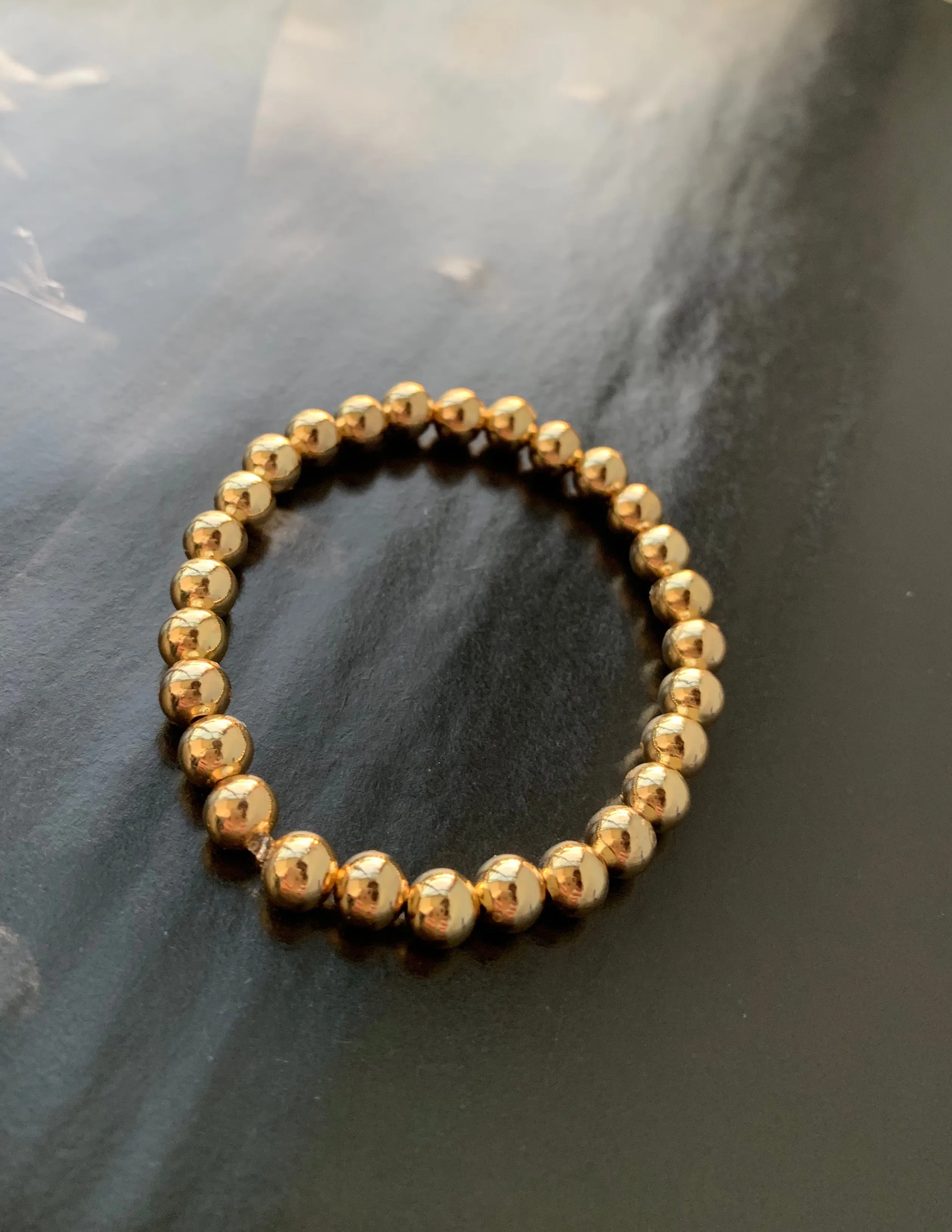 Gold Plated Beaded Bracelets