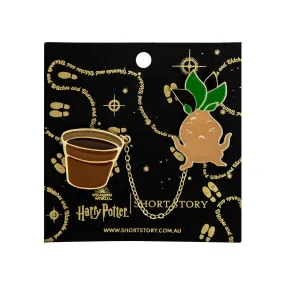 Harry Potter Enamel Pin Mandrake & Pot