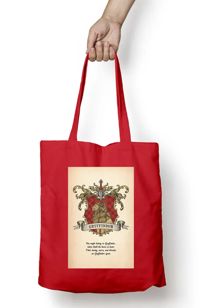 Harry Potter Gryffindor Sigil Tote Bag