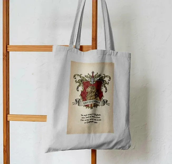 Harry Potter Gryffindor Sigil Tote Bag