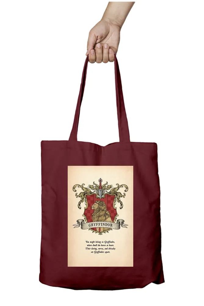 Harry Potter Gryffindor Sigil Tote Bag