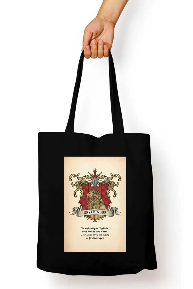 Harry Potter Gryffindor Sigil Tote Bag