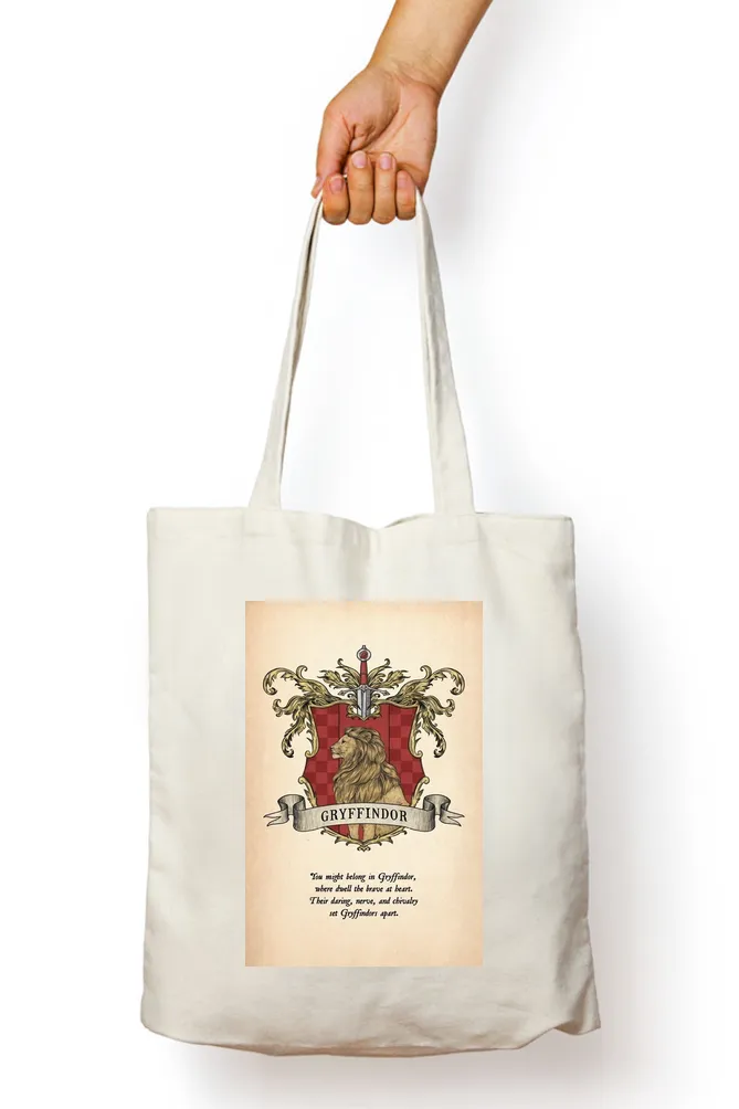 Harry Potter Gryffindor Sigil Tote Bag