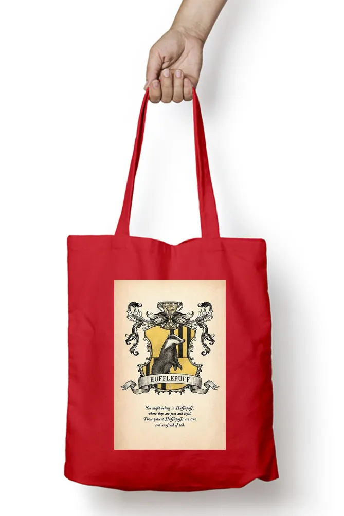 Harry Potter Hufflepuff Sigil Tote Bag