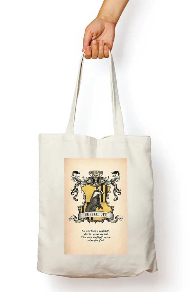 Harry Potter Hufflepuff Sigil Tote Bag