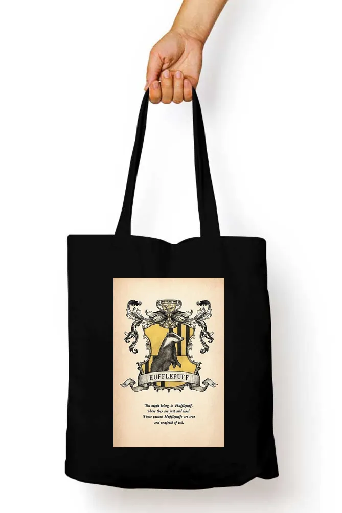 Harry Potter Hufflepuff Sigil Tote Bag