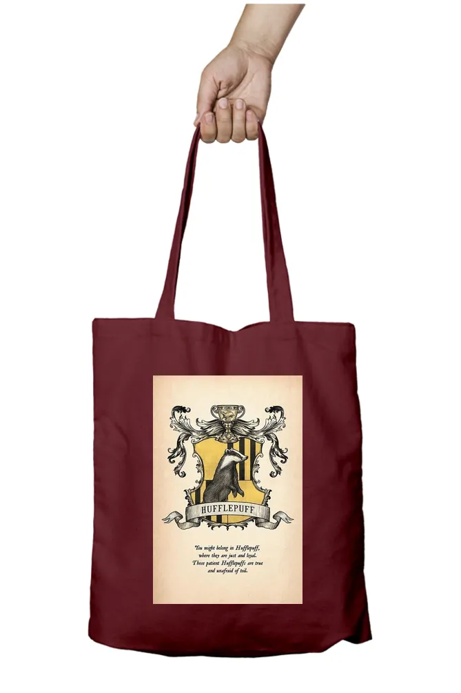 Harry Potter Hufflepuff Sigil Tote Bag