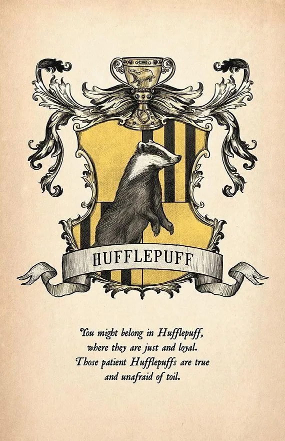 Harry Potter Hufflepuff Sigil Tote Bag