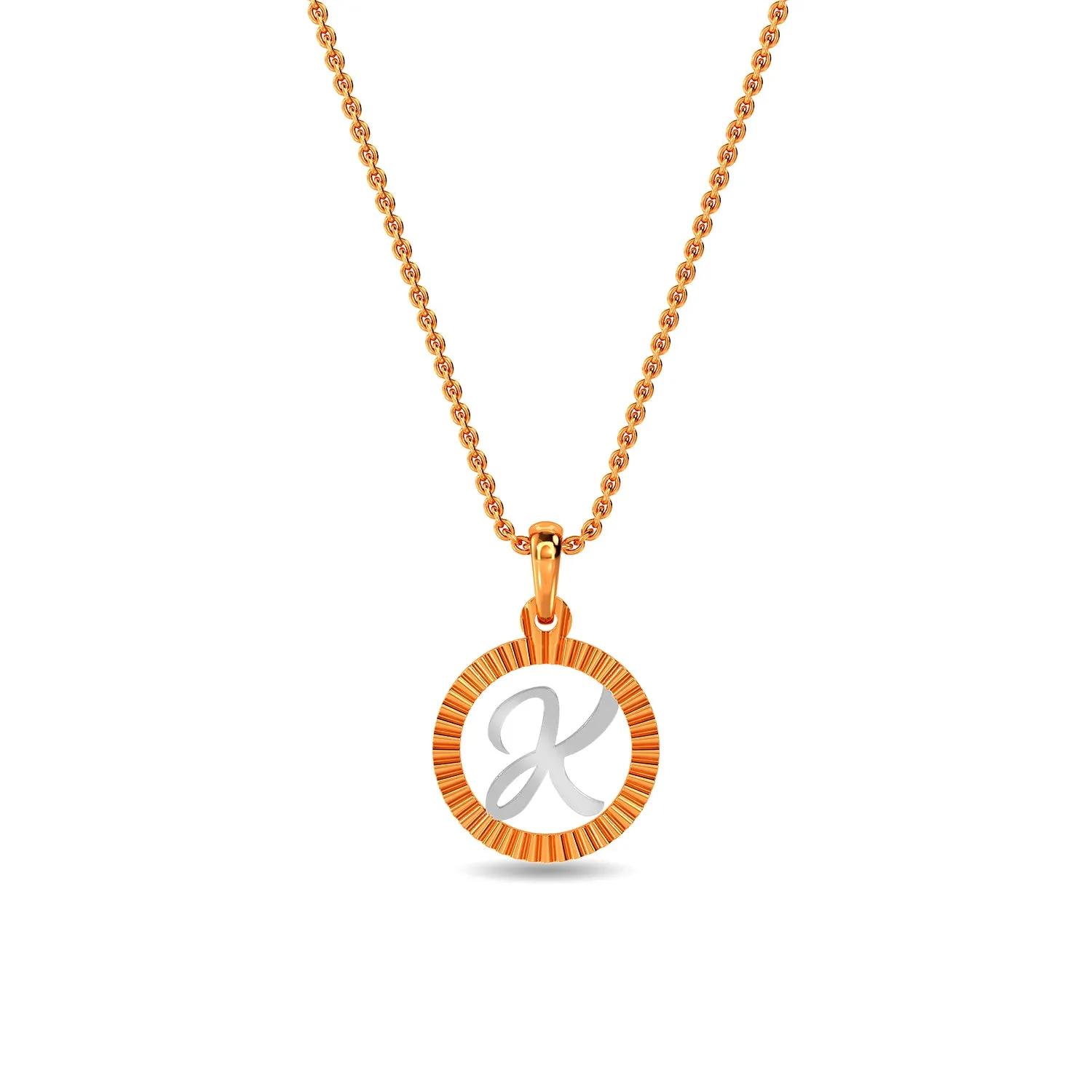 Initial K Pendant