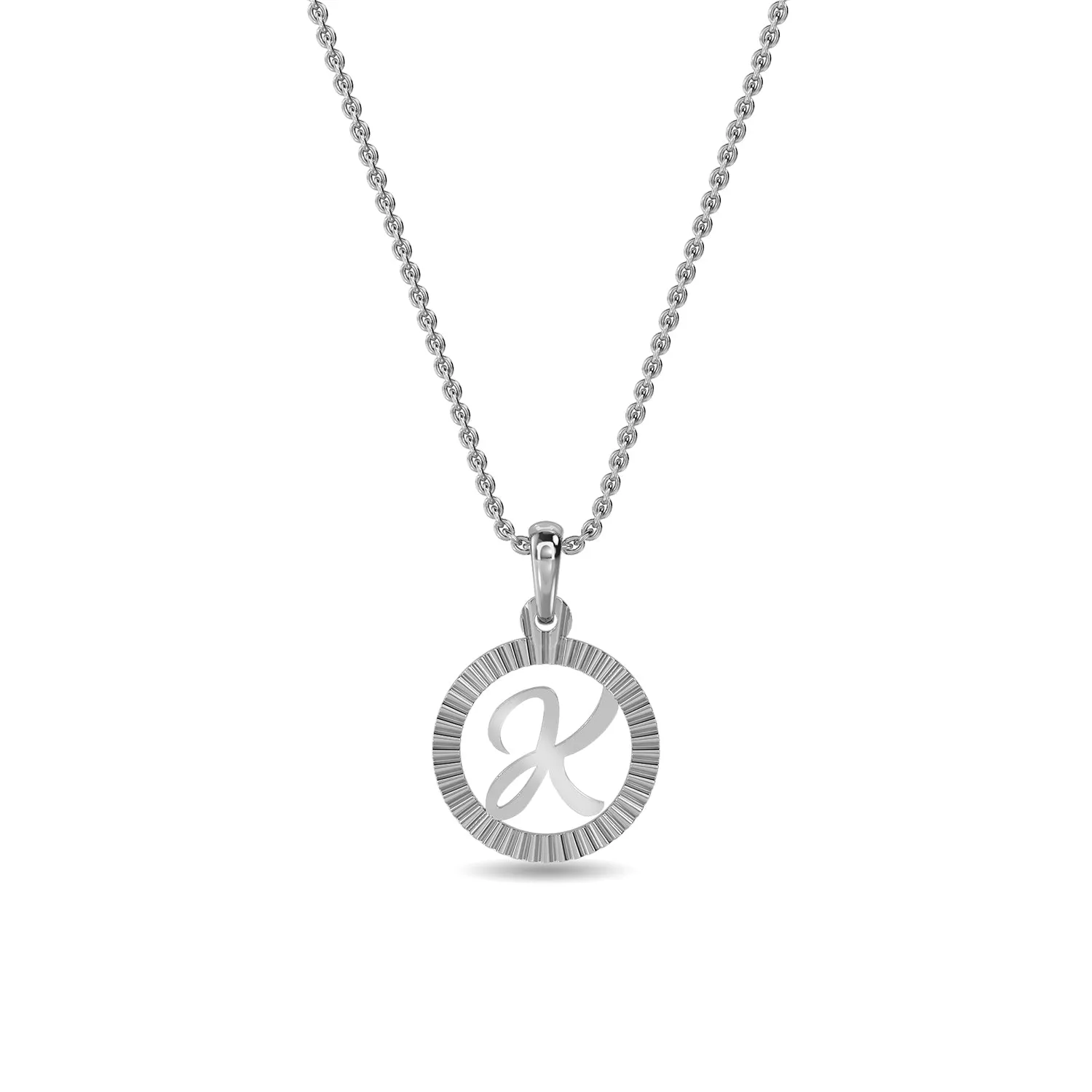 Initial K Pendant