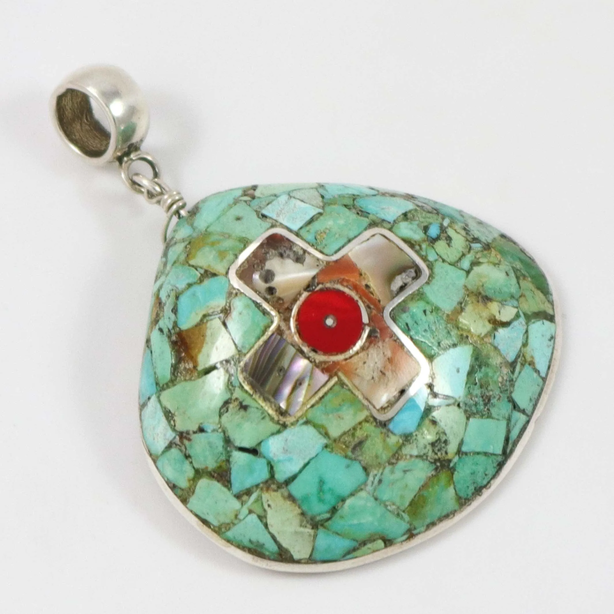 Inlay Shell Pendant