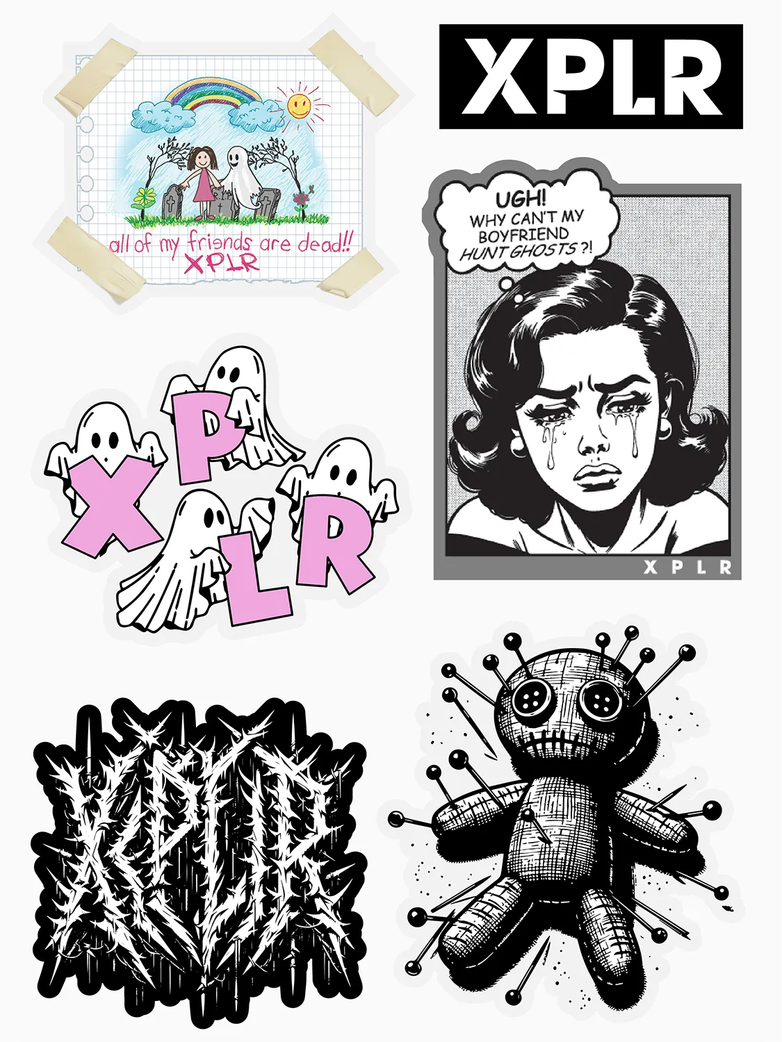 June Drop Sticker Sheet