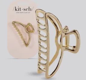 Kitsch Open Shape Gold Clip