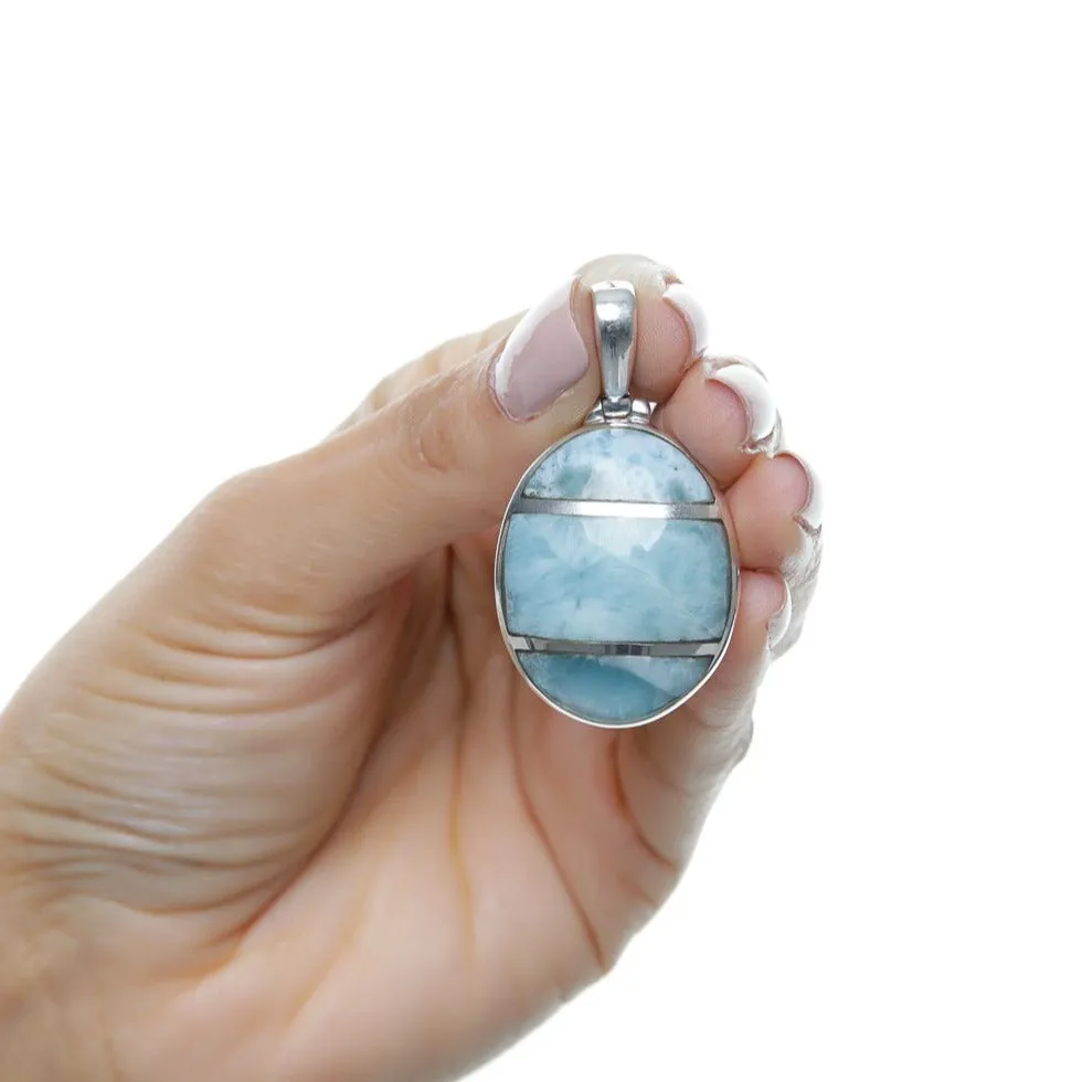 Larimar pendant Varya