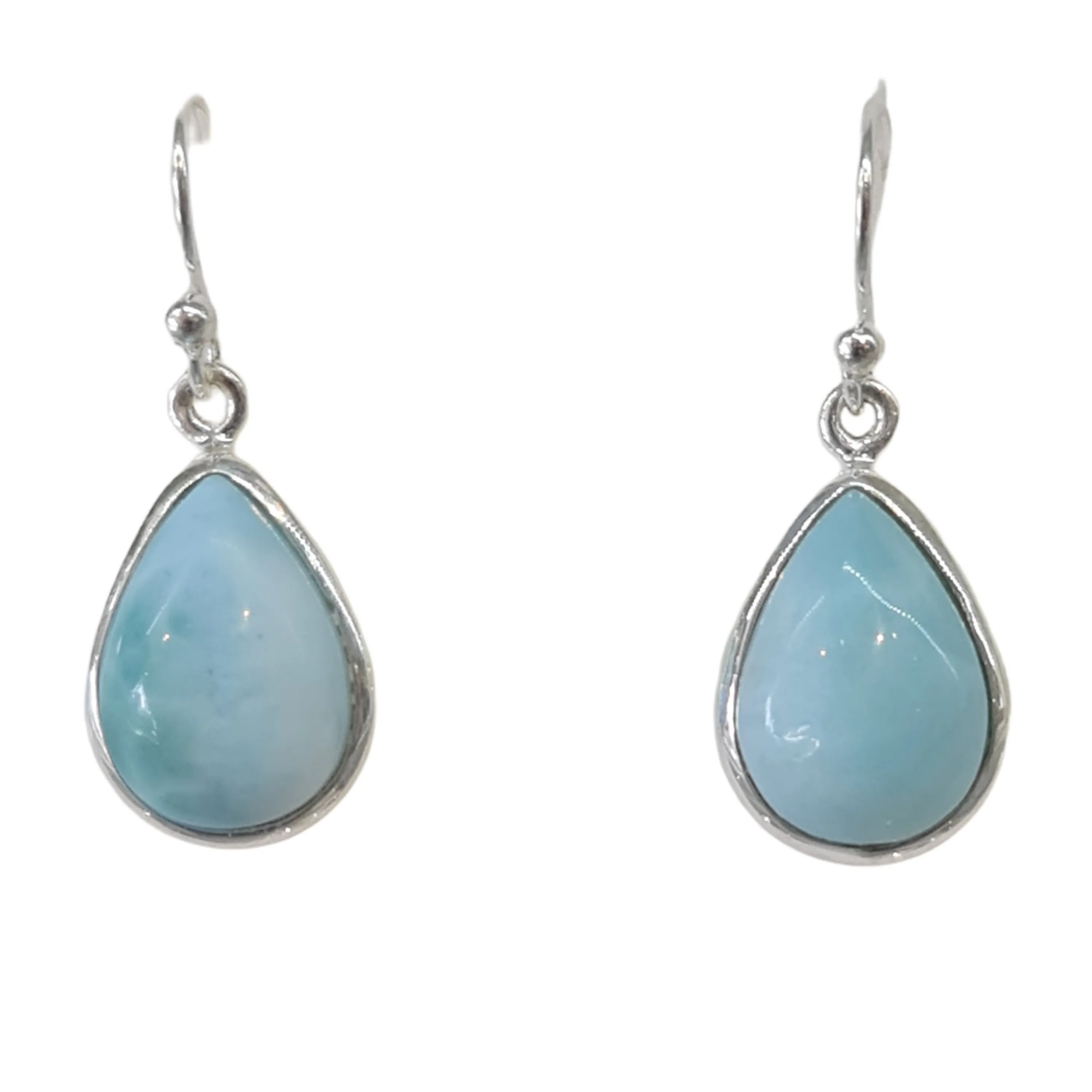 Larimar Tear Drop drop earrings