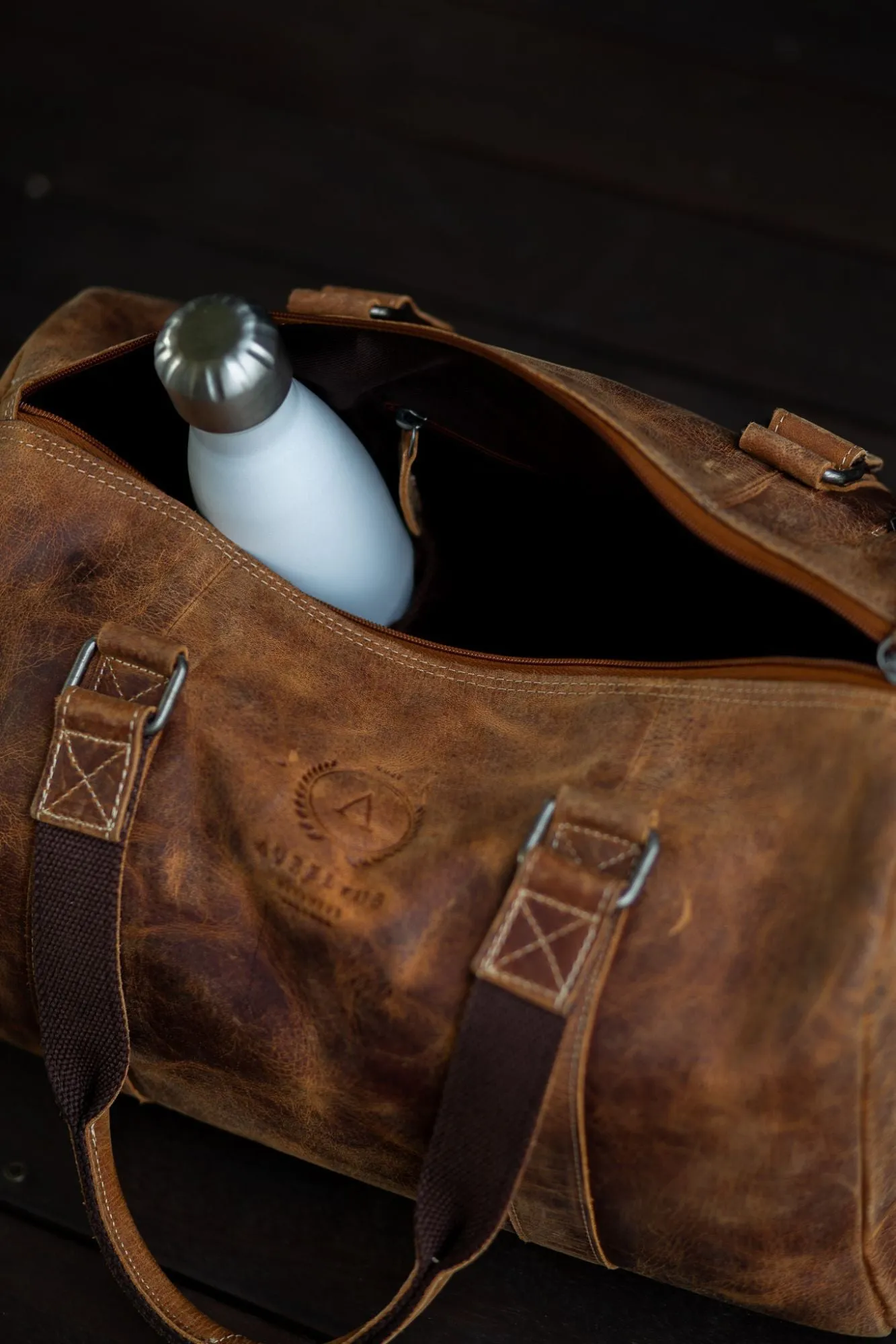 Leather Harry Overnight Bag