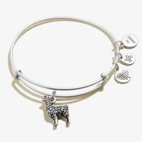 Llama Charm Bangle