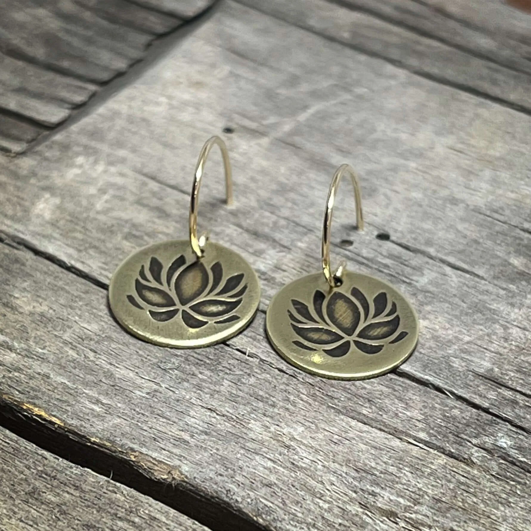 Lotus Earrings