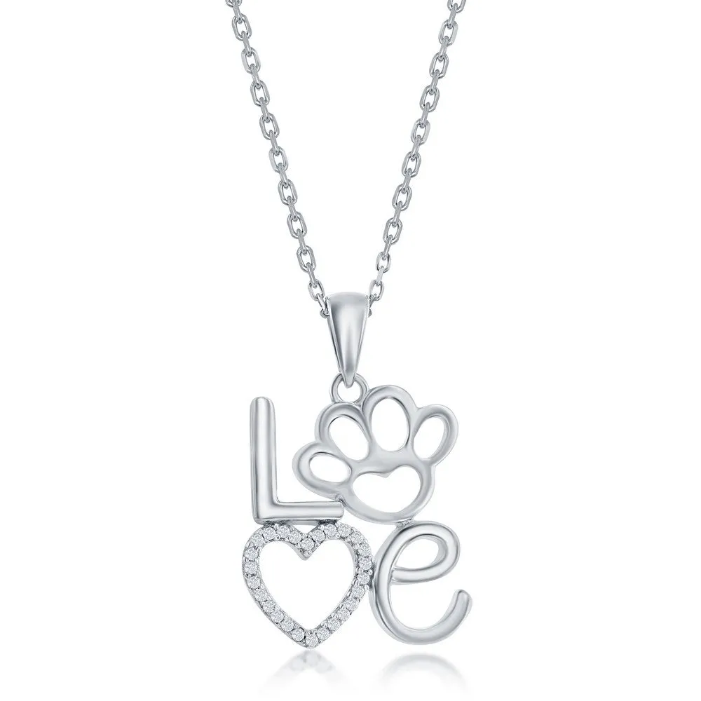 Love My Dog Pendant