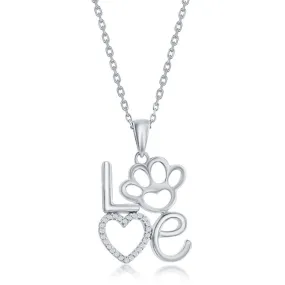 Love My Dog Pendant