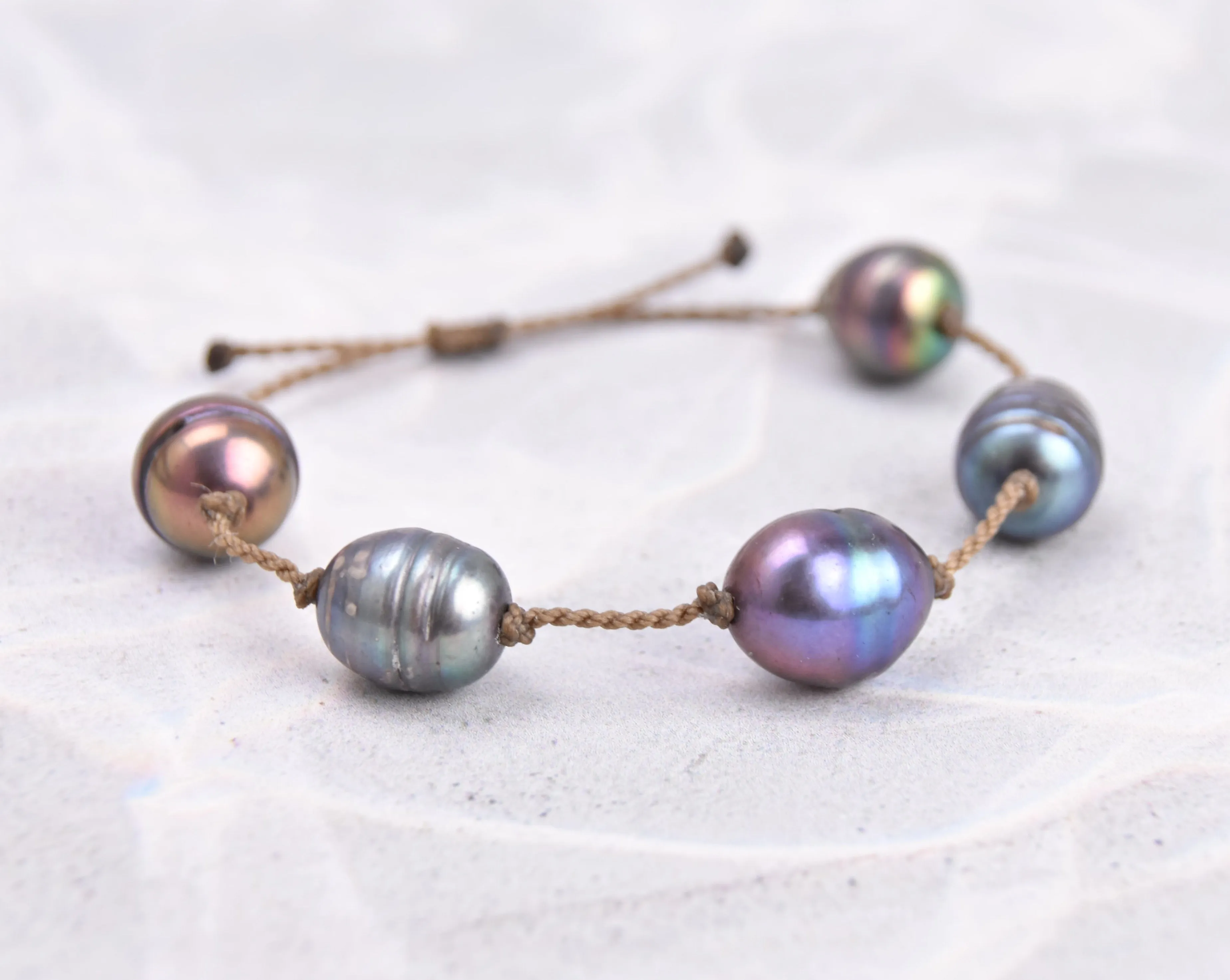 Mermaid   Peacock Pearl Bracelets