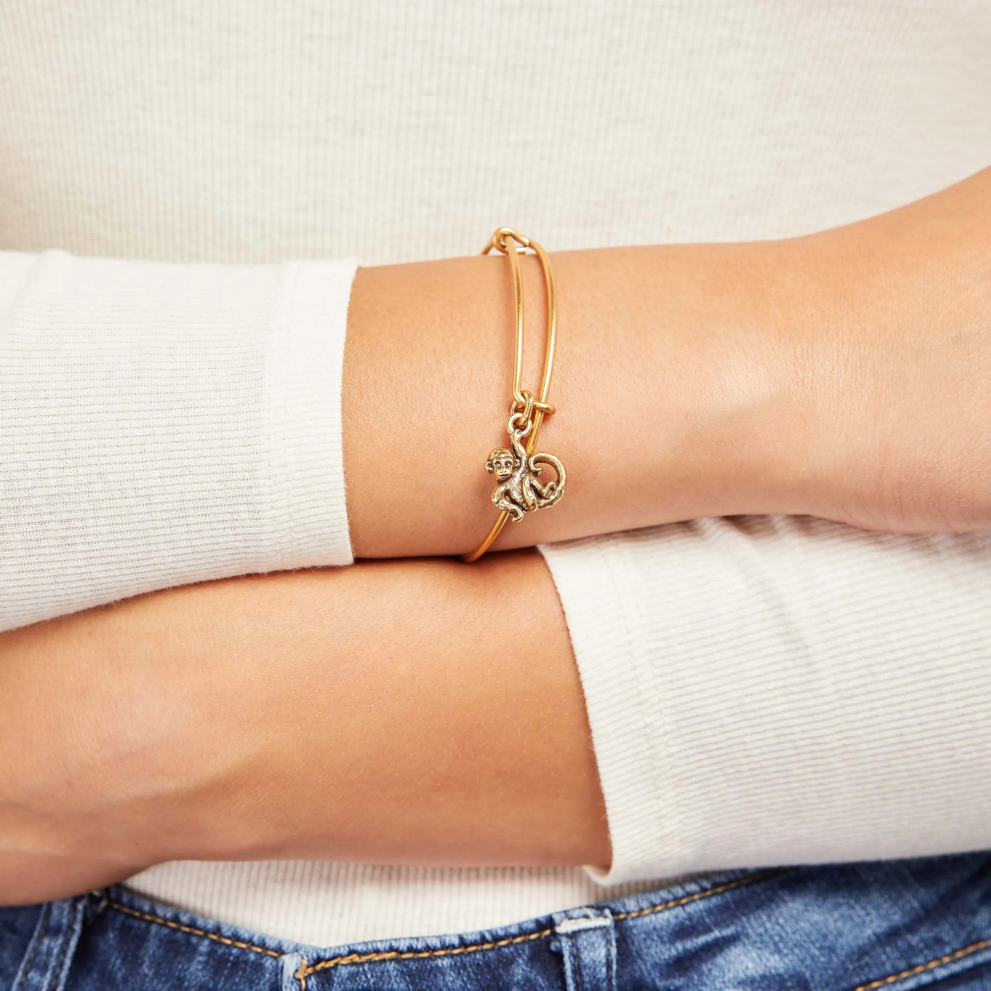 Monkey Charm Bangle