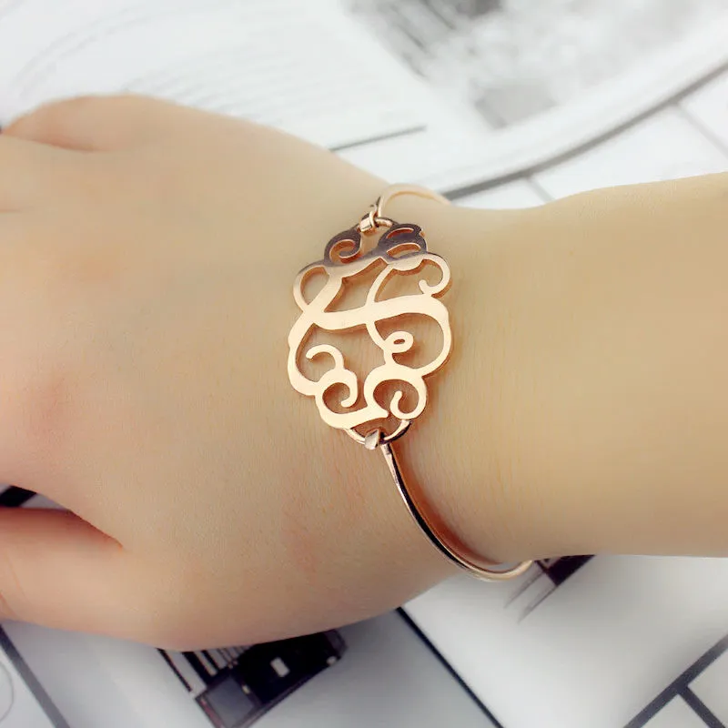 Monogram Bangle Bracelet