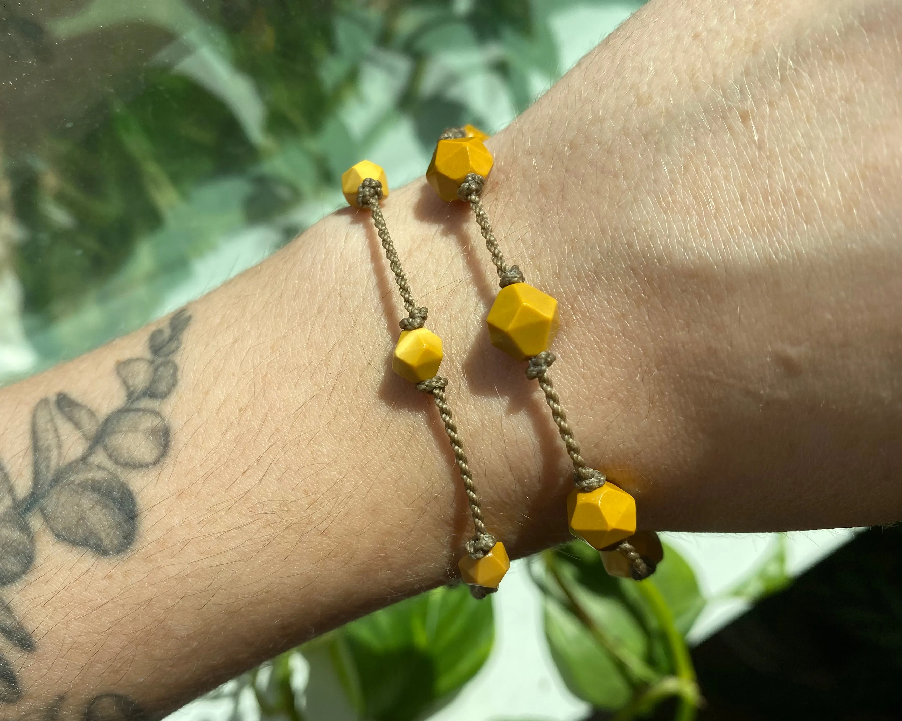 Mookaite & Red Jasper Bracelets