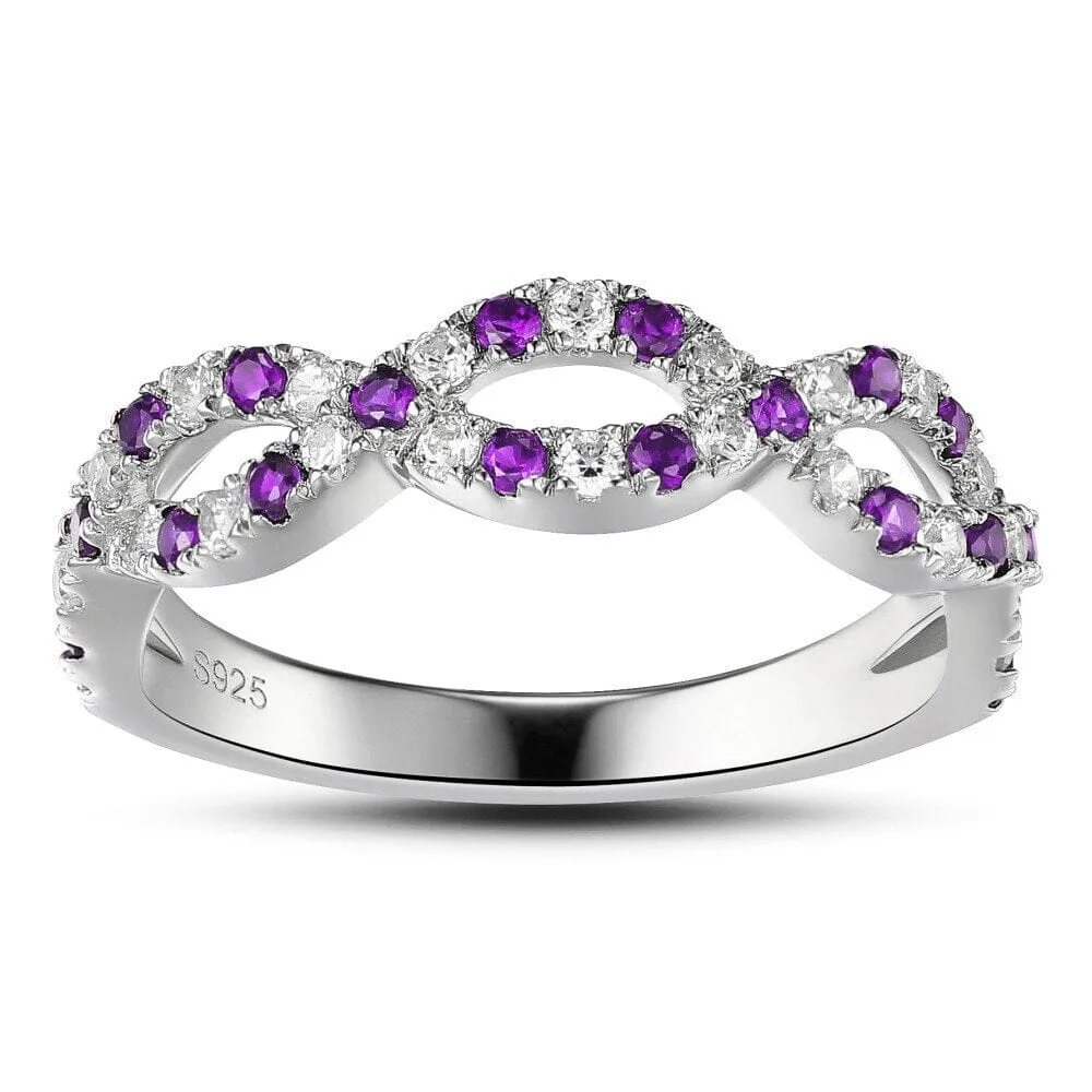 Multi Gemstones 925 Sterling Silver Ring